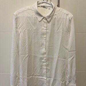 Uniqlo dress shirt - White  -  Size:M
